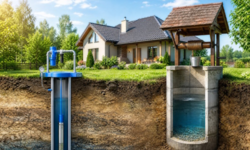 Автономное водоснабжение загородного дома Димитровград: скважина или колодец